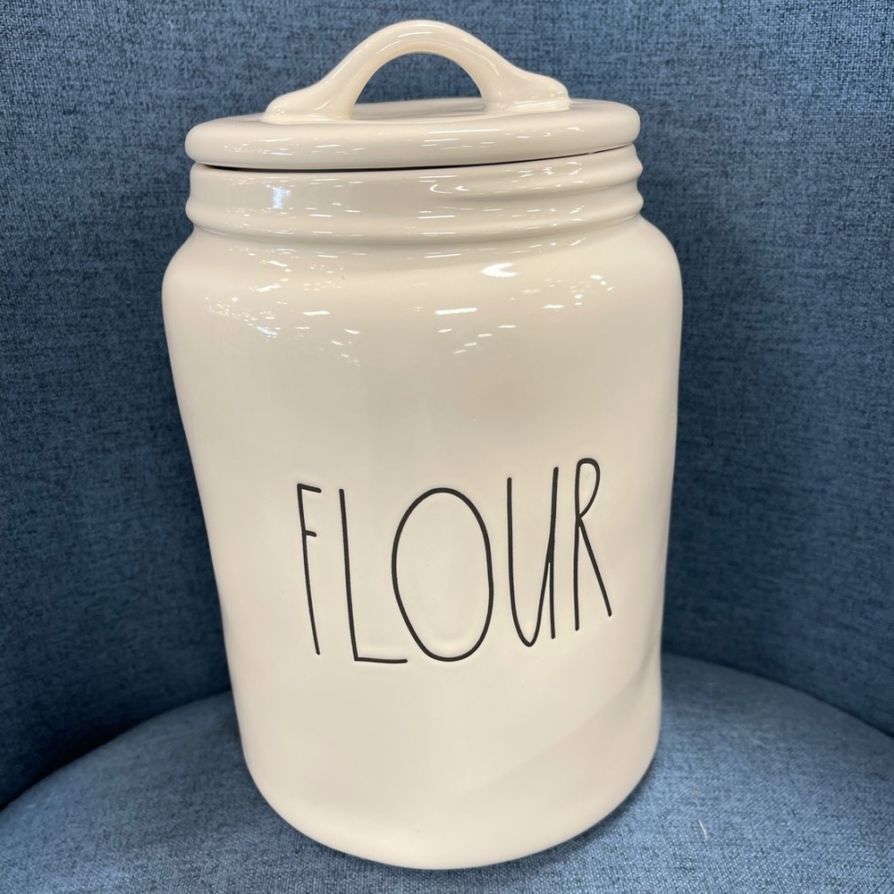 Rae Dunn large flour canister